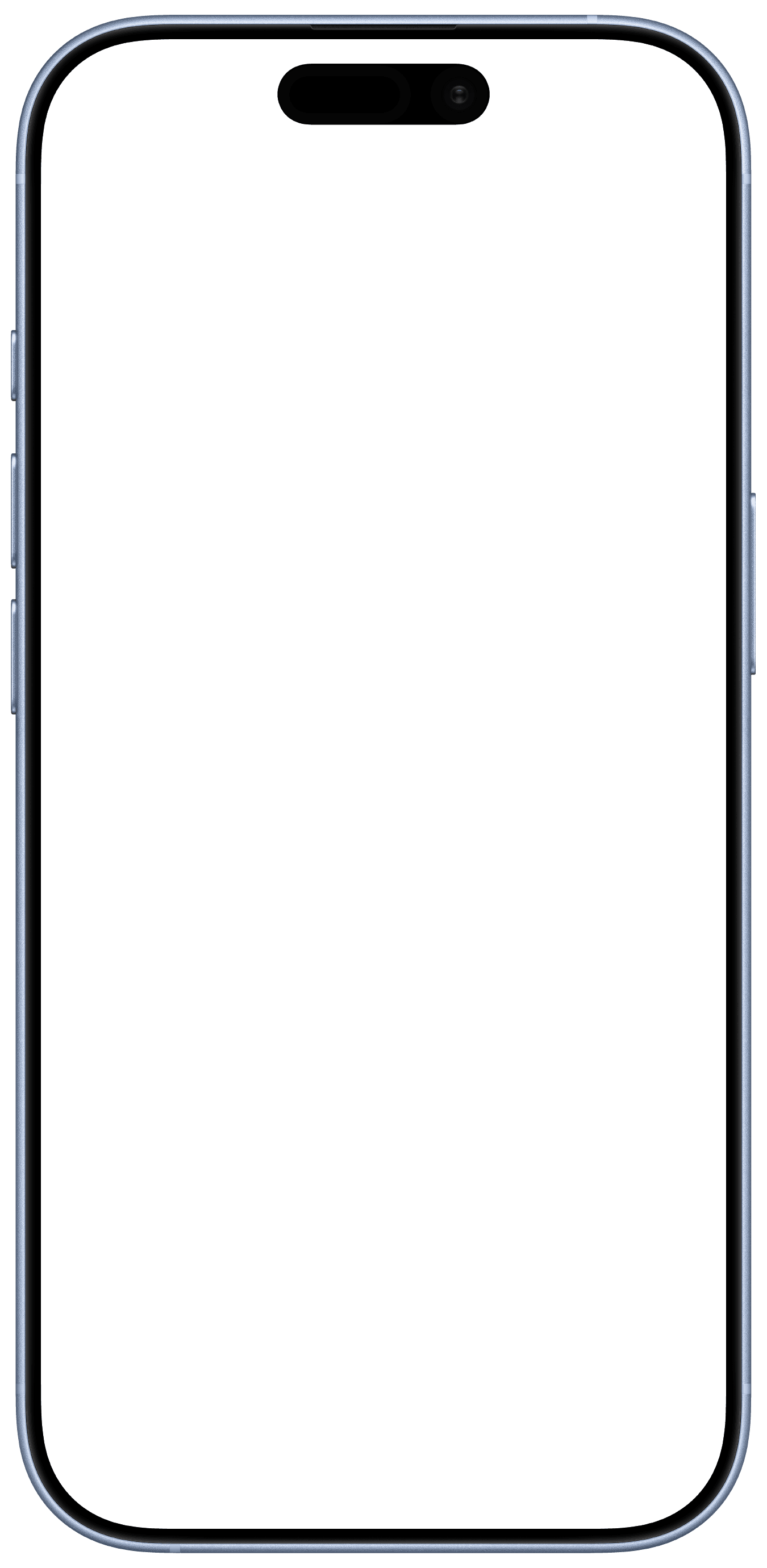 iPhone 17 Mist Blue Frame